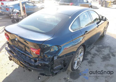 2017 BMW 430I Gran Coupe из США, поврежденный, VIN WBA4F7C37HG788614